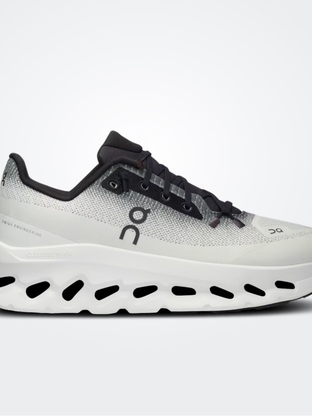 On Cloudtilt Shoe in White and Black